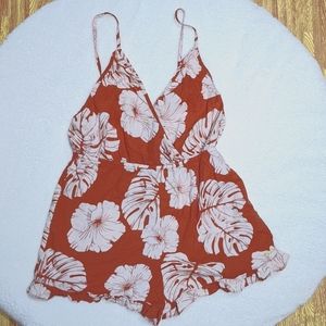 Roxy floral romper